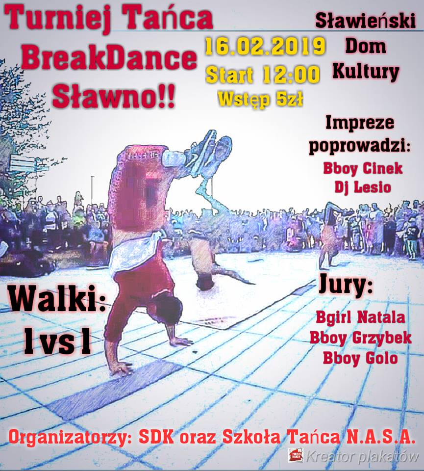 Break dance 2019 plaktat