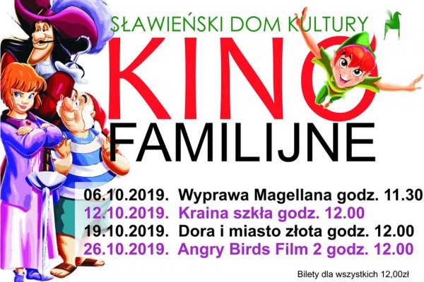 Kino Familijne październik 2019